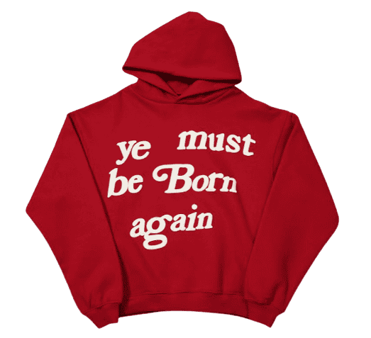 Ye Must Be Born Again Red Hoodie